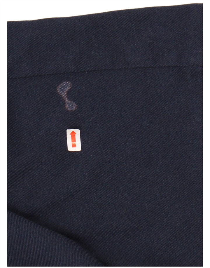 HOLLISTER Ženske široke ležerne hlače srednje veličine W30 L32 tamnoplave