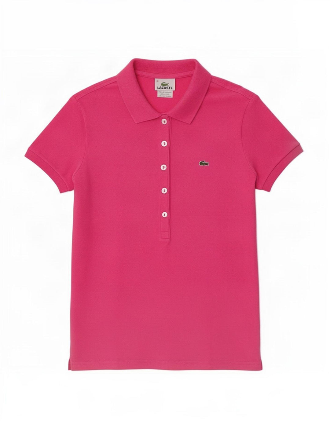 Lacoste ženska polo majica EU 38 srednje ružičasti pamuk