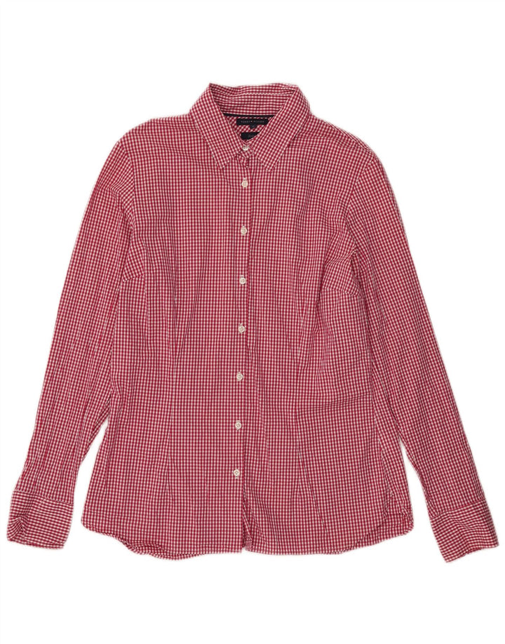 Tommy Hilfiger ženska košulja US 12 Large Red Gingham pamuk