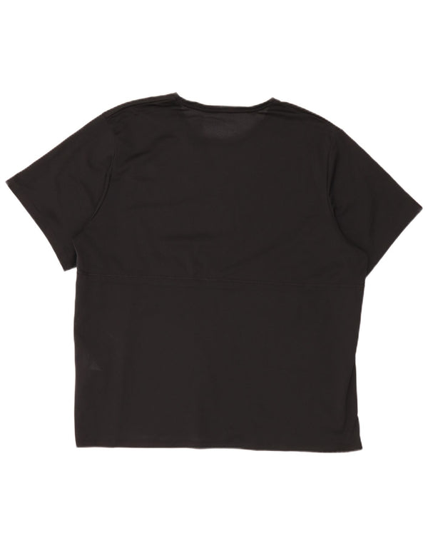 Nike Dri Fit T-Shirt Top 2XL crni poliester