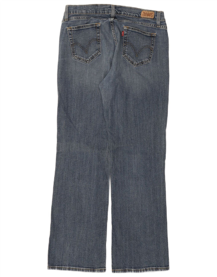 LEVI'S Ženske 529 Curvy Bootcut traperice W32 L32 Plavi pamuk