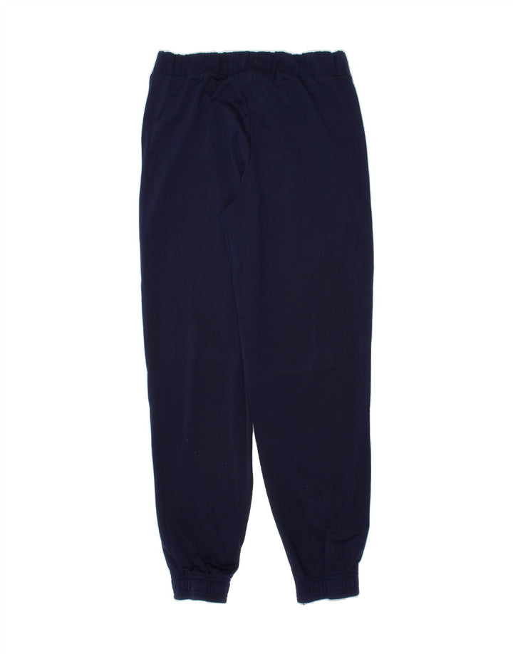 PUMA Boys Tracksuit Trousers Joggers 11-12 Years  Navy Blue Polyester Vintage Puma and Second-Hand Puma from Messina Hembry 