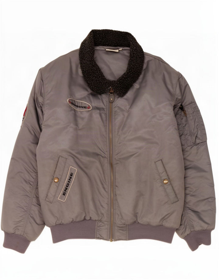 Identična muška podstavljena jakna IT 56/58 XL Sivi Colourblock najlon