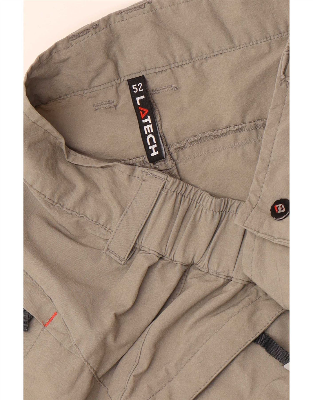 Vintage muške cargo kratke hlače IT 52 XL W38 Sive