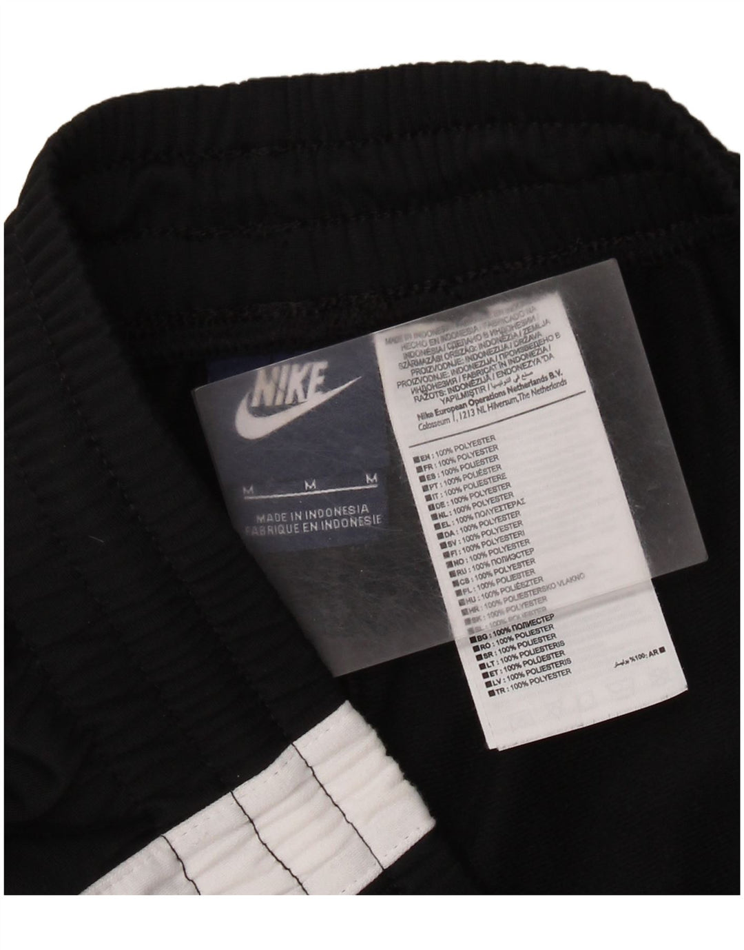 NIKE muške hlače za trenirku srednje crne boje od poliestera