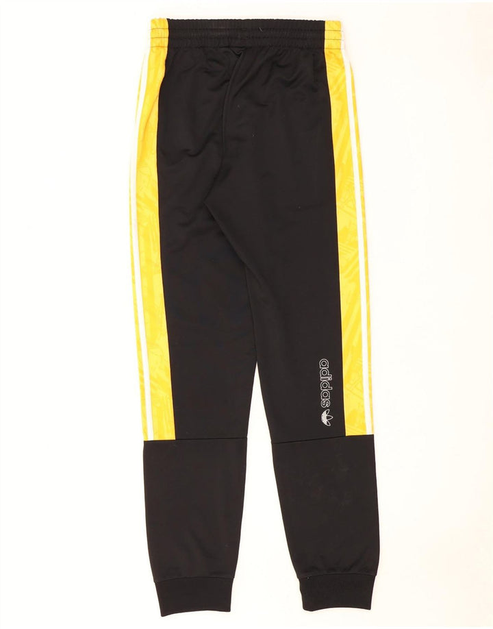 Adidas muške trenirke Hlače Joggers male crne boje poliester