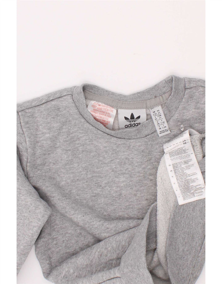 Adidas majica za dječake, 2-3 godine, sivi pamuk