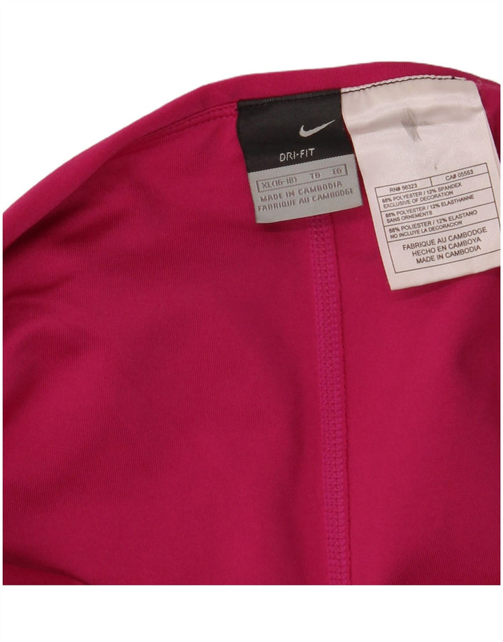 NIKE Ženska Dri Fit Skort US 16/18 XL Ružičasti Poliester