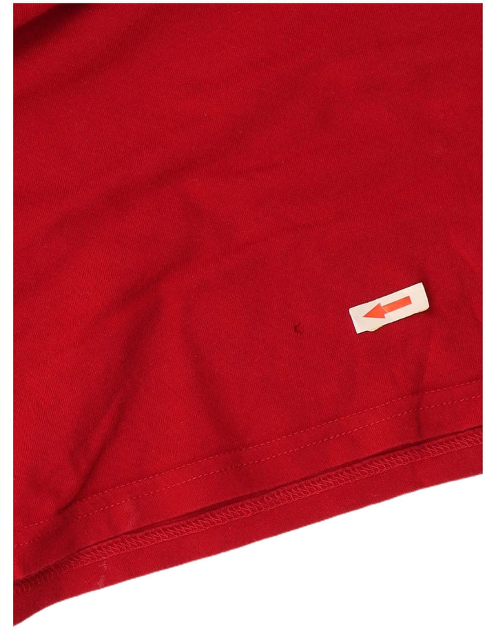 Hollister muška majica kratkih rukava Srednje crveni pamuk