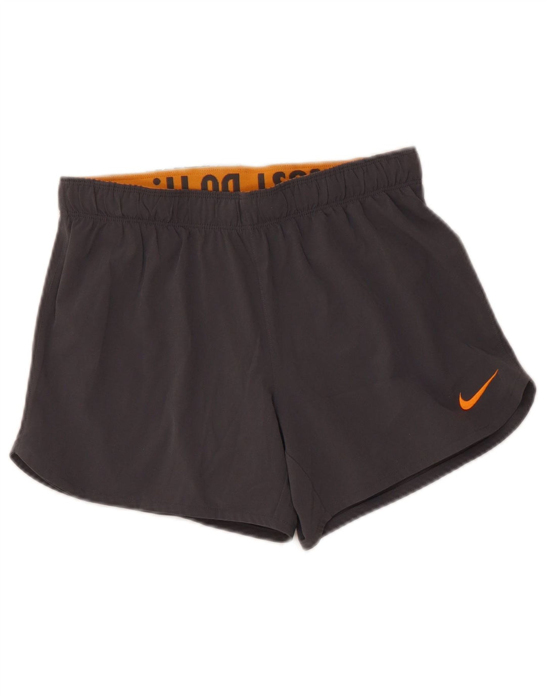 NIKE ženske kratke sportske hlače Dri Fit UK 6 XS sivi poliester