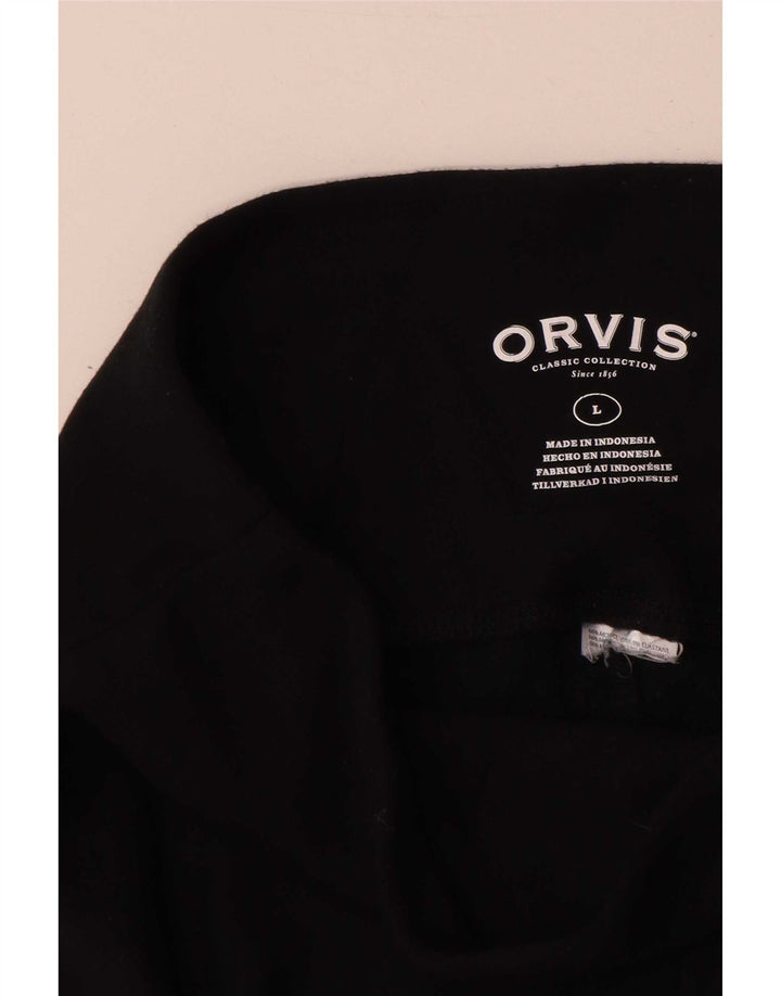Orvis ženske tajice UK 14 Large Black Modal