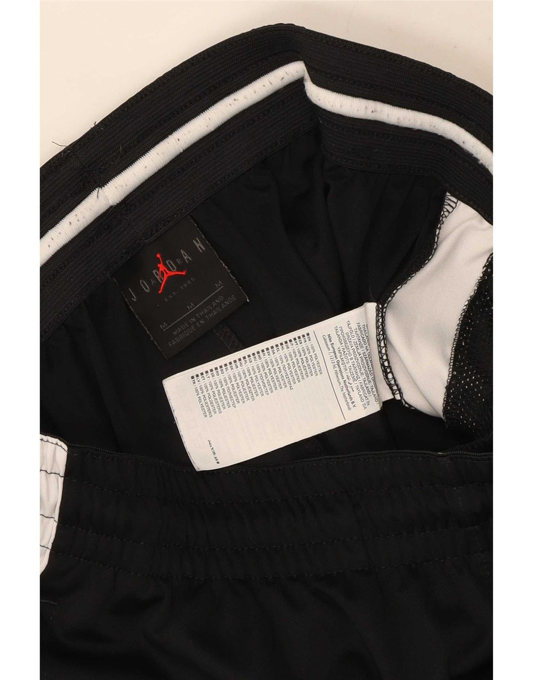 Jordan muške Dri Fit sportske kratke hlače srednje crne boje od poliestera