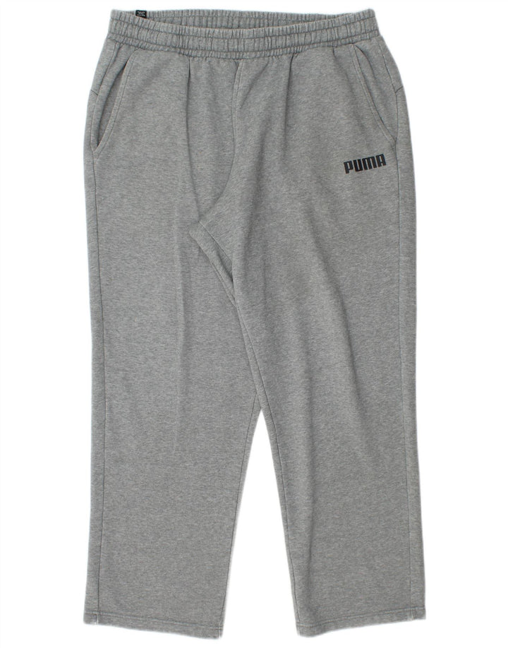 Puma muške trenirke XL sive fleke