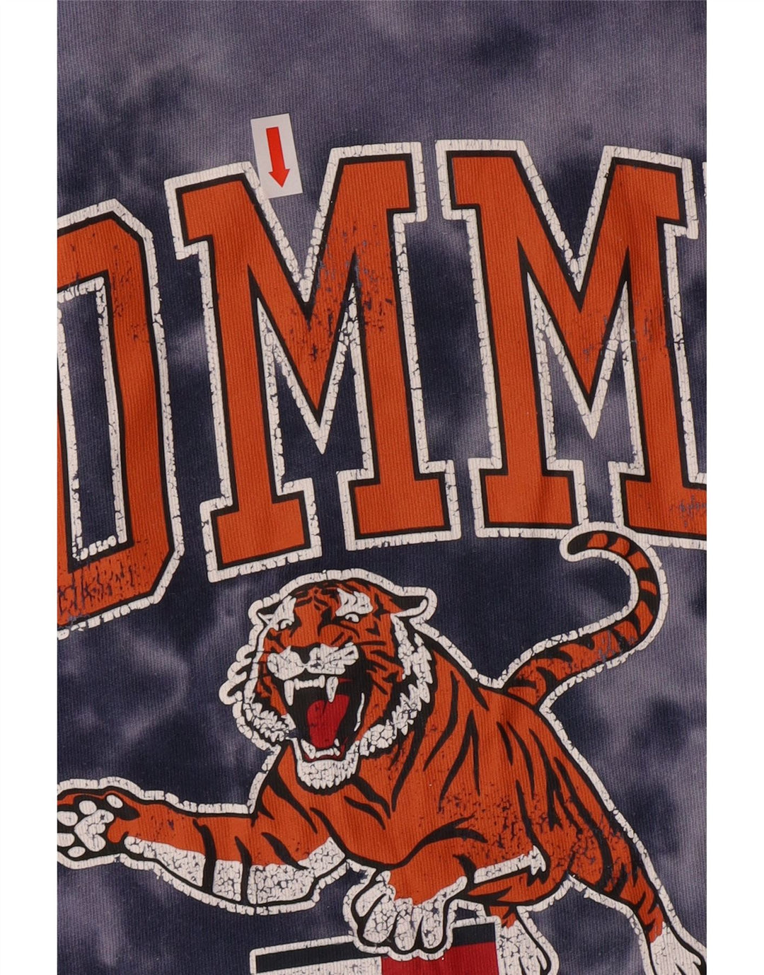 TOMMY HILFIGER Muška majica kratkih rukava s motivima, velika plava kravata, pamuk