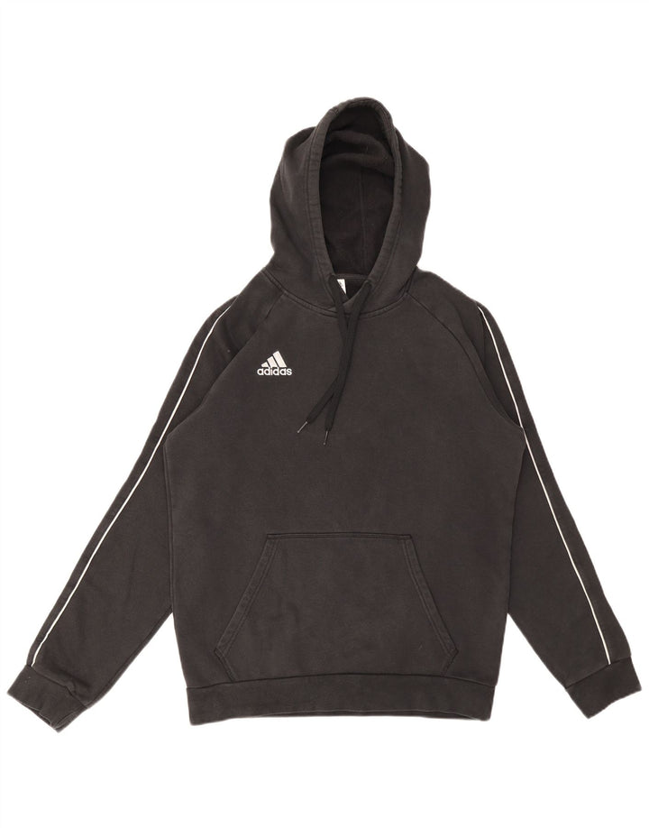 ADIDAS muška majica s kapuljačom Srednje crni pamuk