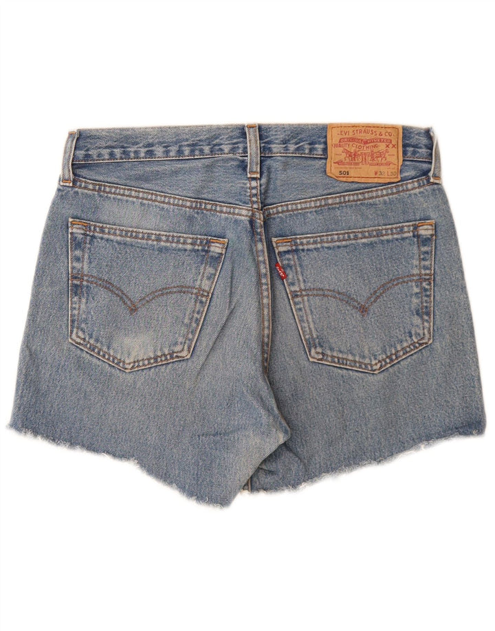 Levi's ženske 501 traper kratke hlače W32 Large Blue