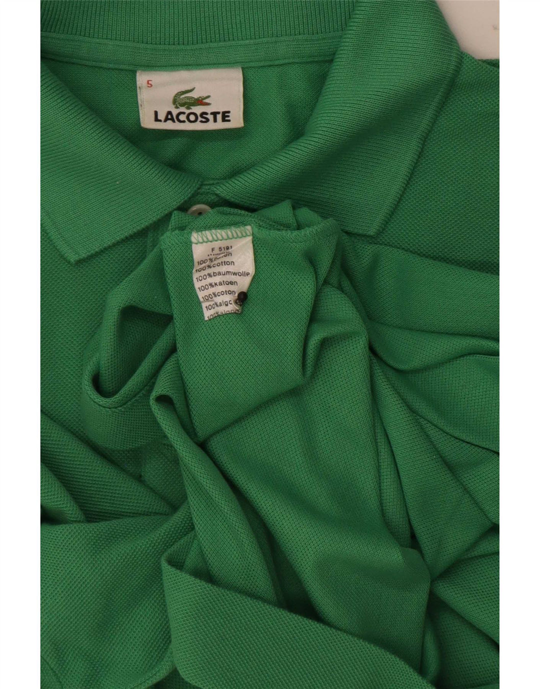 Lacoste muška polo majica veličine 5 veliki zeleni pamuk