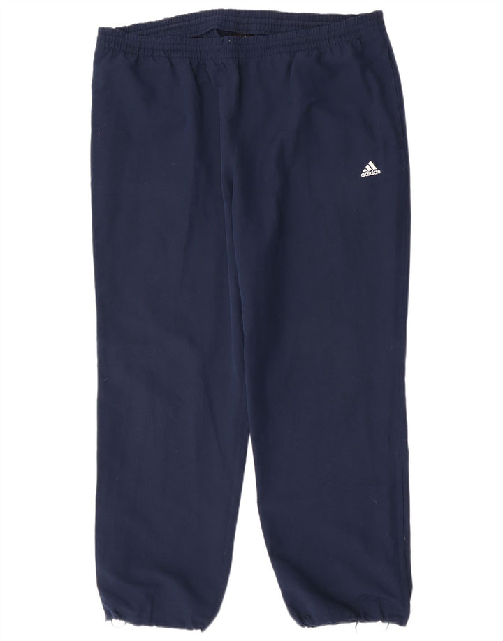 Adidas muške hlače za trenirku Climalite 2XL tamnoplavi poliester