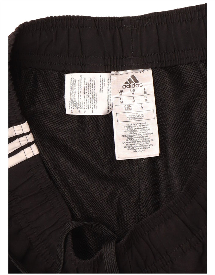 Adidas muške sportske kratke hlače srednje crne boje od poliestera