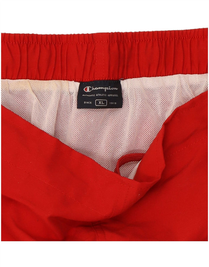 CHAMPION Mens Swimming Shorts XL Red