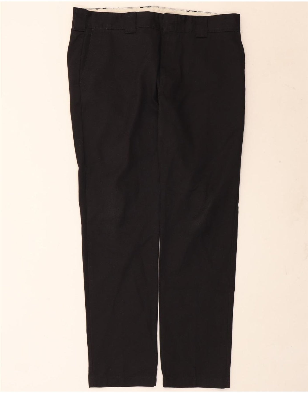 Dickies muške uske chino hlače W36 L32 crni poliester