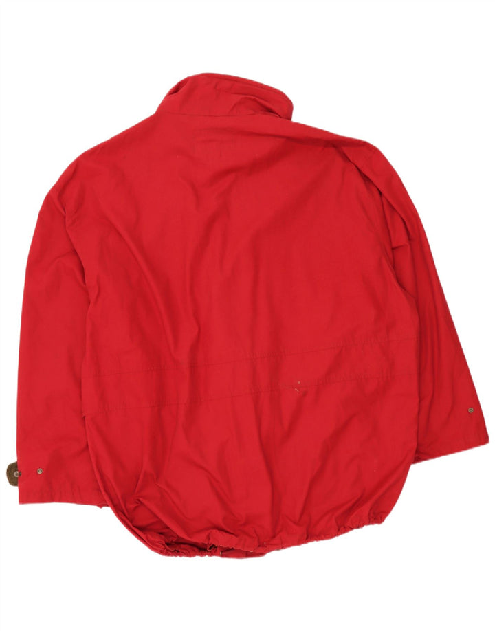 Diadora muška velika pomoćna jakna UK 42 XL crveni poliester