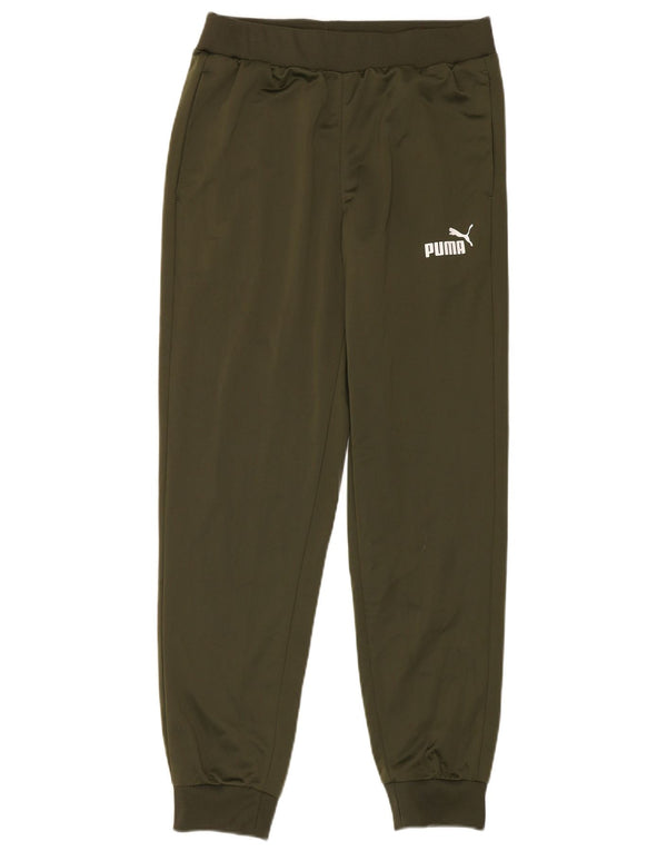 Puma muške trenirke Hlače Joggers Medium kaki poliester