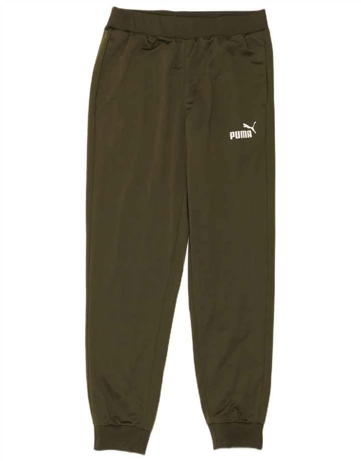 Puma muške trenirke Hlače Joggers Medium kaki poliester