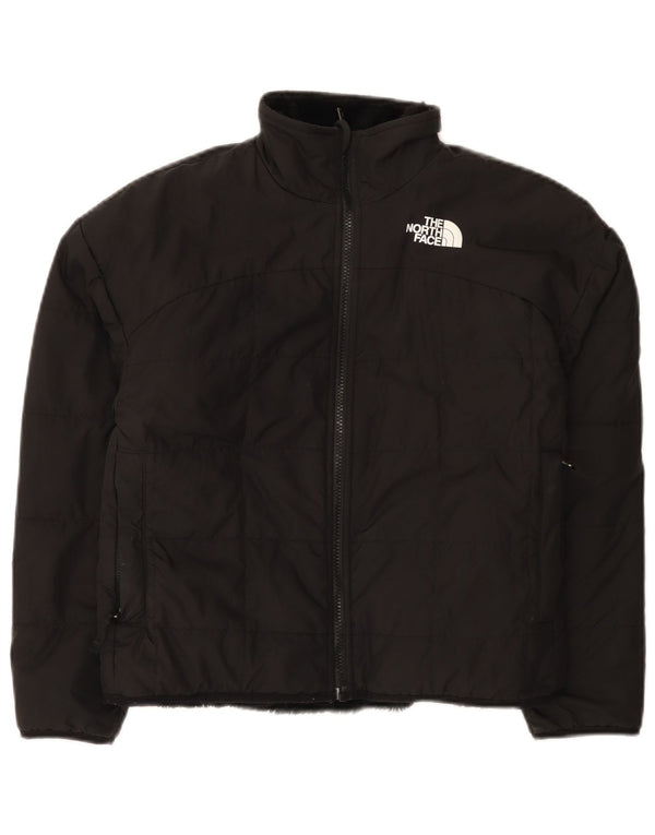 The North Face Girls Reversible podstavljena jakna 11-12 godina velika crna