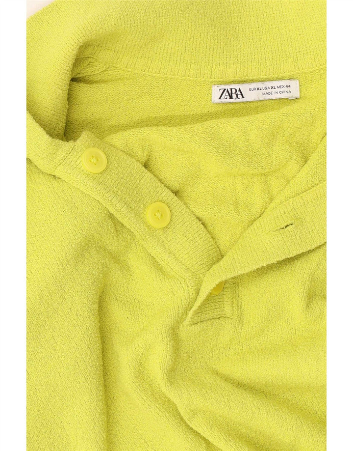 Zara muška polo majica XL žuta