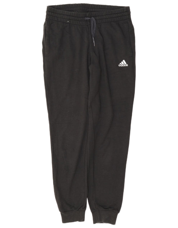 Adidas Ženske grafičke trenirke Hlače Joggers UK 8/10 Male crne pamučne