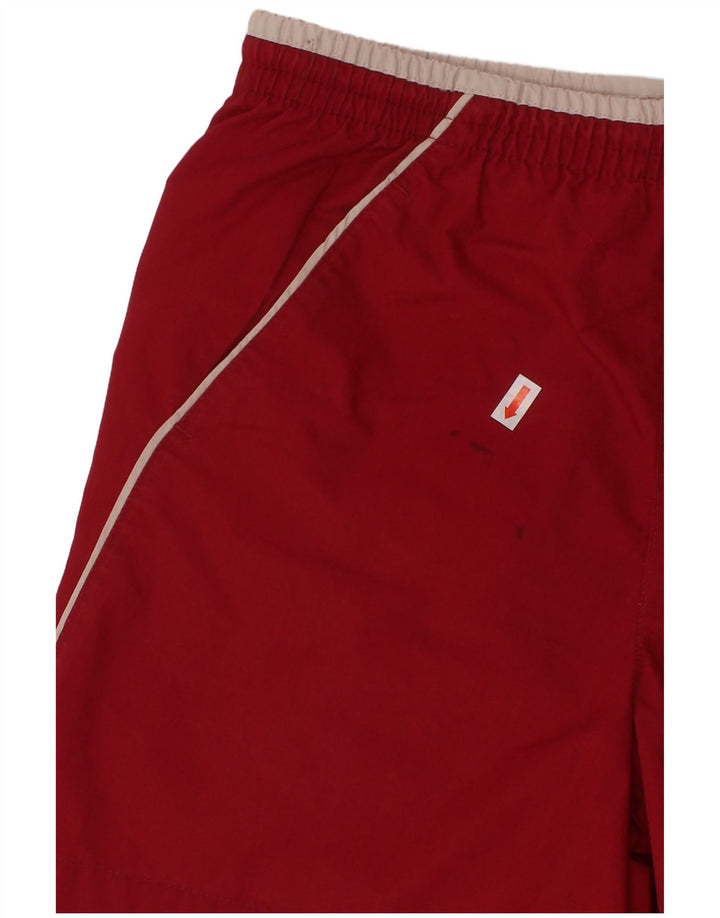 NIKE Boys Graphic Sport Shorts 8-9 Years Small Red Poliester