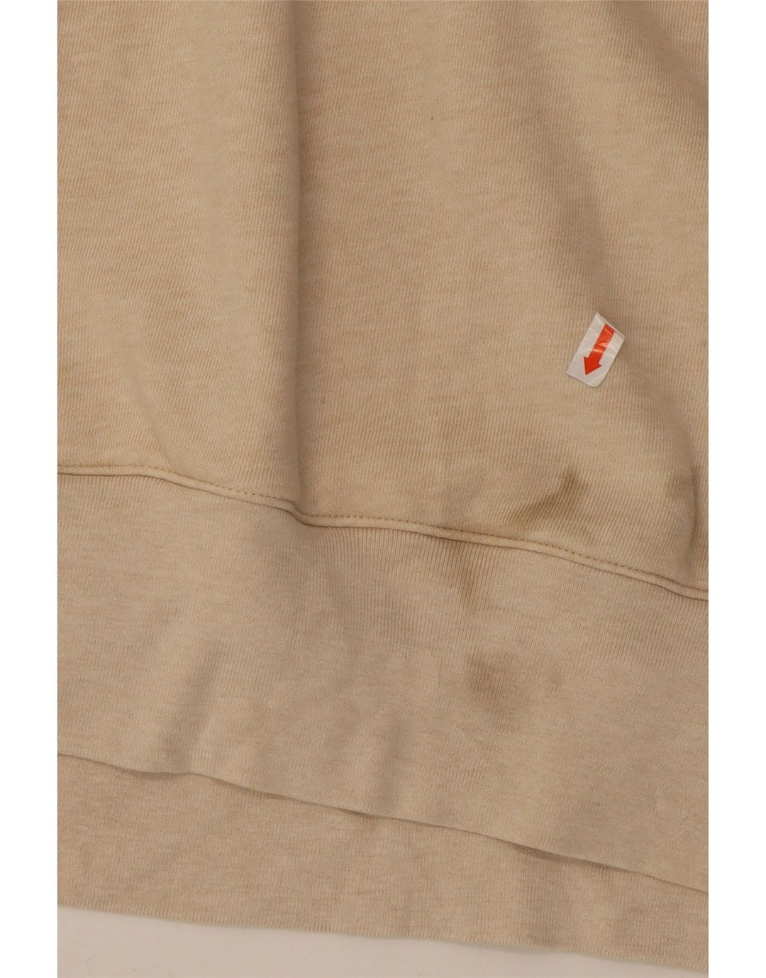 ADIDAS muški džemper s kapuljačom veliki bež pamuk