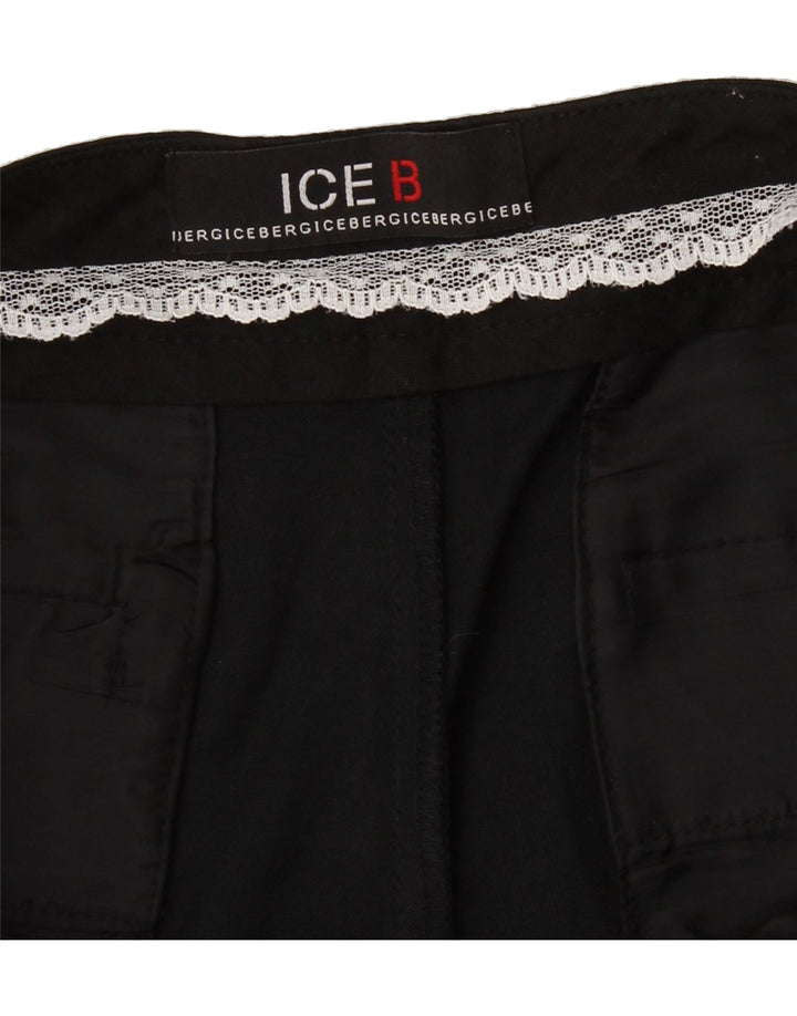 VINTAGE Womens Chino Shorts W32 Large  Black Vintage Vintage and Second-Hand Vintage from Messina Hembry 