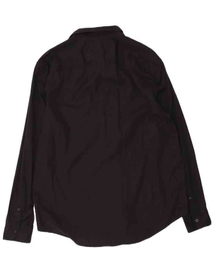 CALVIN KLEIN Muška košulja Srednje crni pamuk