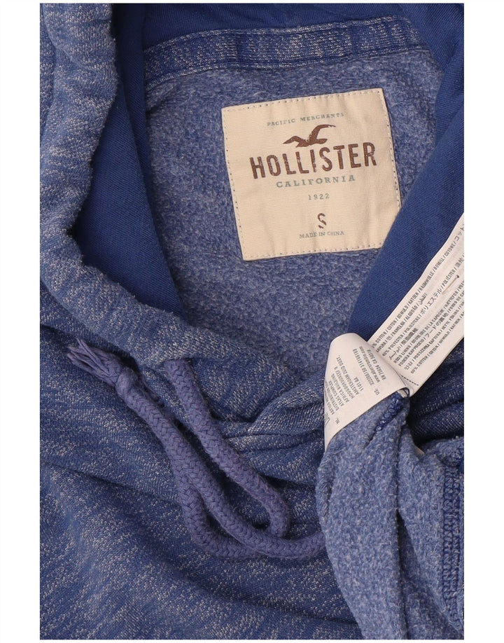 HOLLISTER Muška majica s kapuljačom Mali plavi flekasti pamuk