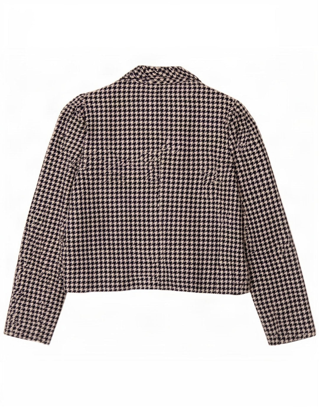 Mona Ženska jakna s 2 gumba UK 12 Srednje mornarsko plava houndstooth