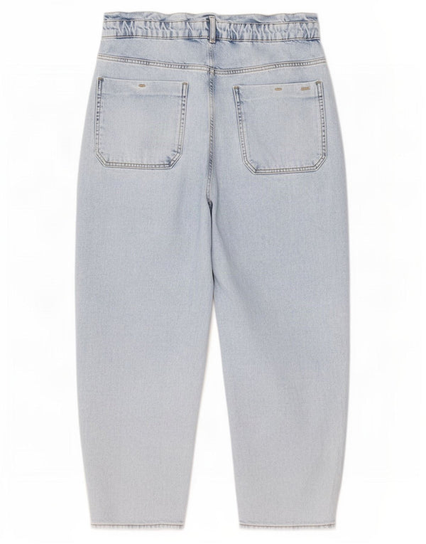 Zara ženske sužene traperice visokog rasta EU 44 XL W34 L26 Bijele