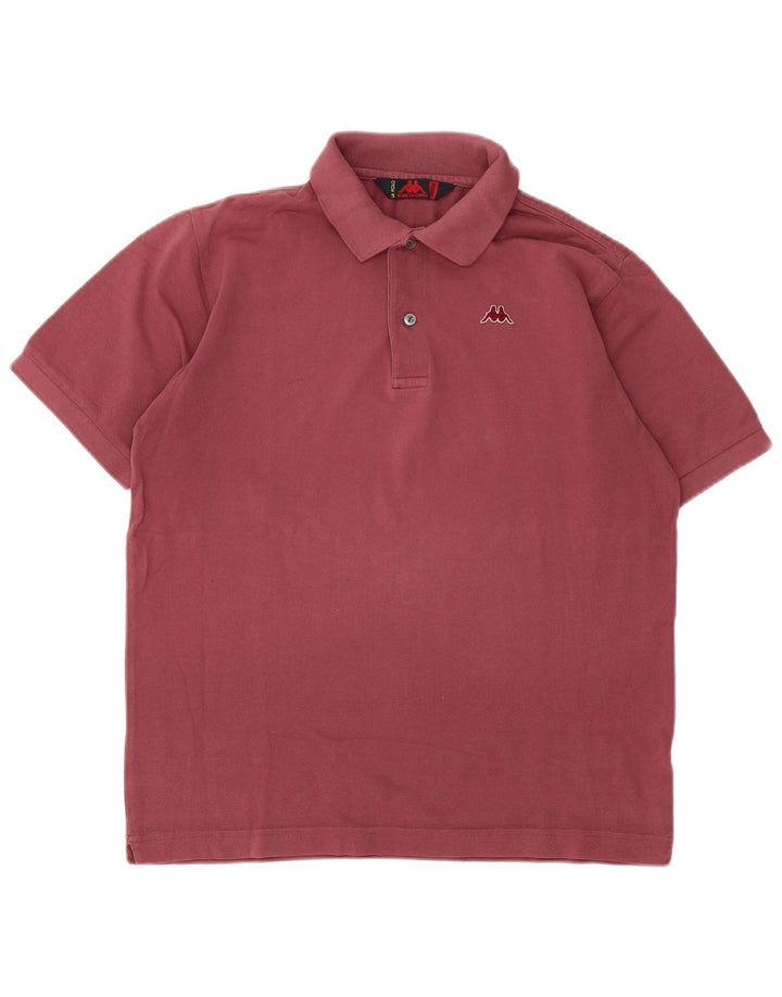 Kappa muška polo majica srednje tamnocrvene boje