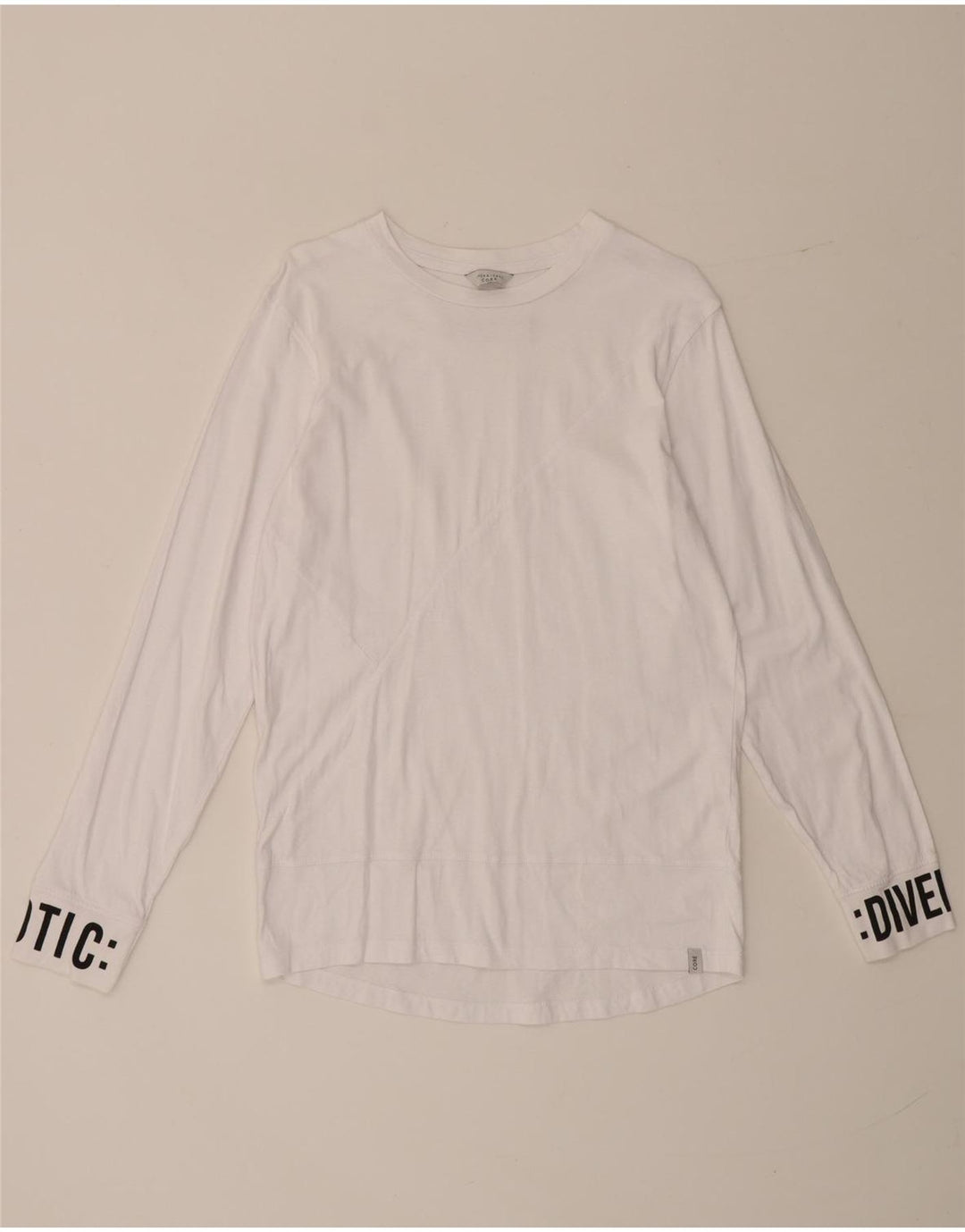 Jack & Jones muška majica dugih rukava s grafikama, mala bijela