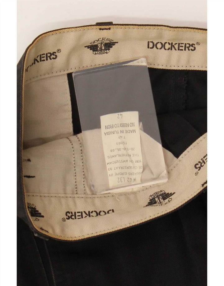 Dockers muške chino hlače s klinovima W42 L32 crne