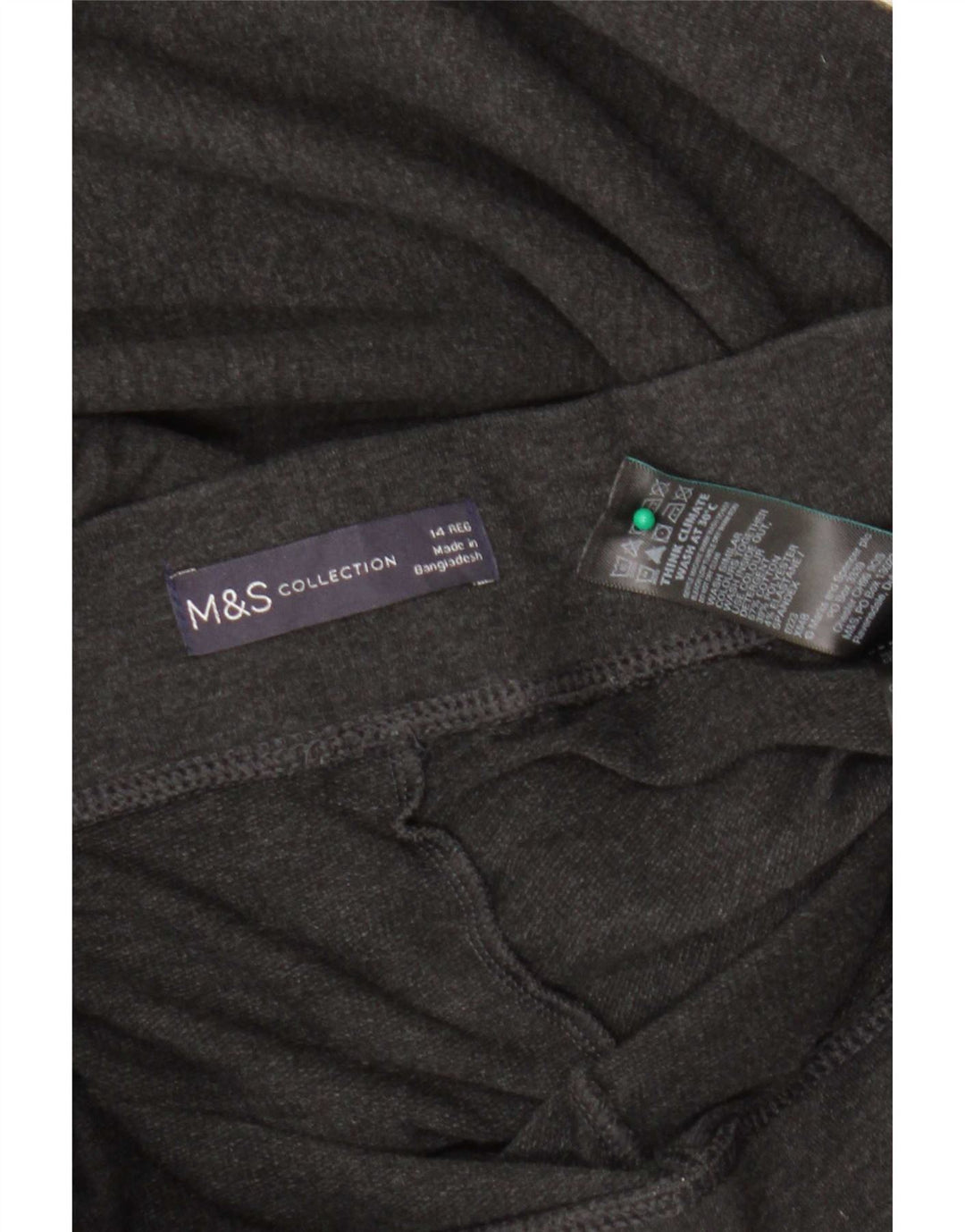 Marks & Spencer ženske tajice UK 14 Large Grey Cotton