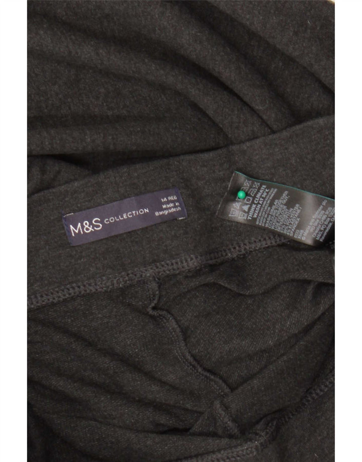 Marks & Spencer ženske tajice UK 14 Large Grey Cotton