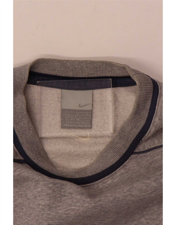 Nike Boys Graphic Sweatshirt Džemper 12-13 godina Large Grey Flected