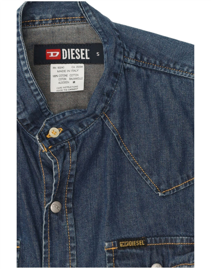 Diesel ženska traper košulja mala plava pamučna