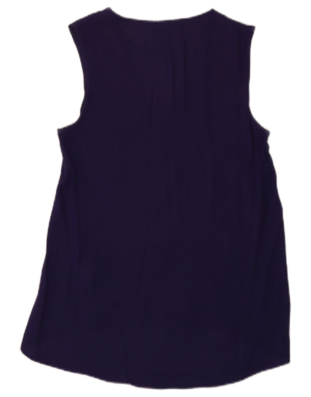 Zara ženska bluza Top UK 10 Mali tamnoplavi poliester
