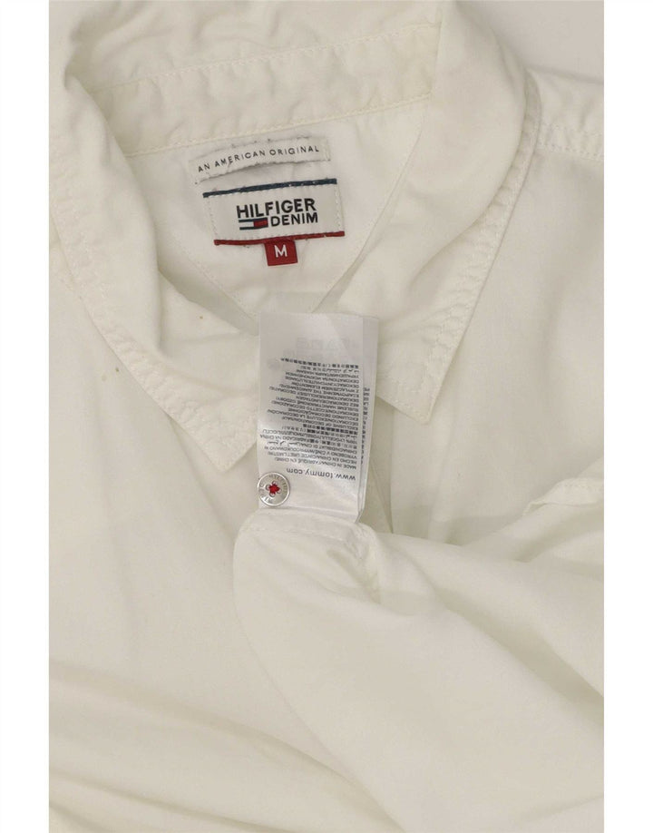Tommy Hilfiger Ženska košulja UK 14 Srednje bijeli liocel