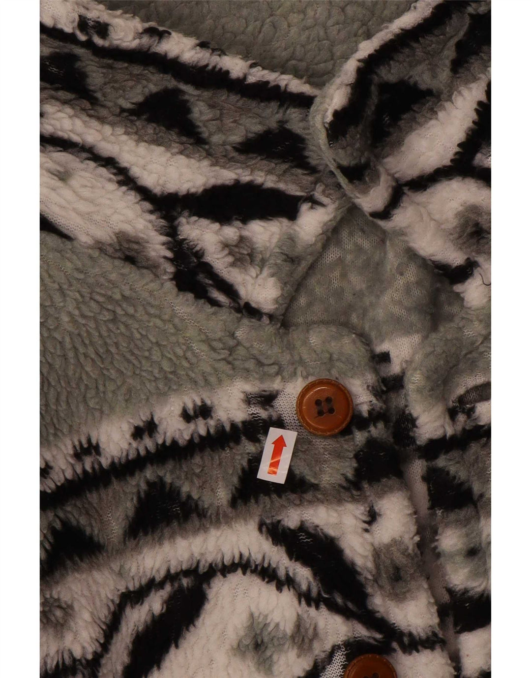 Vintage muška flis jakna UK 38 srednje siva Fair Isle