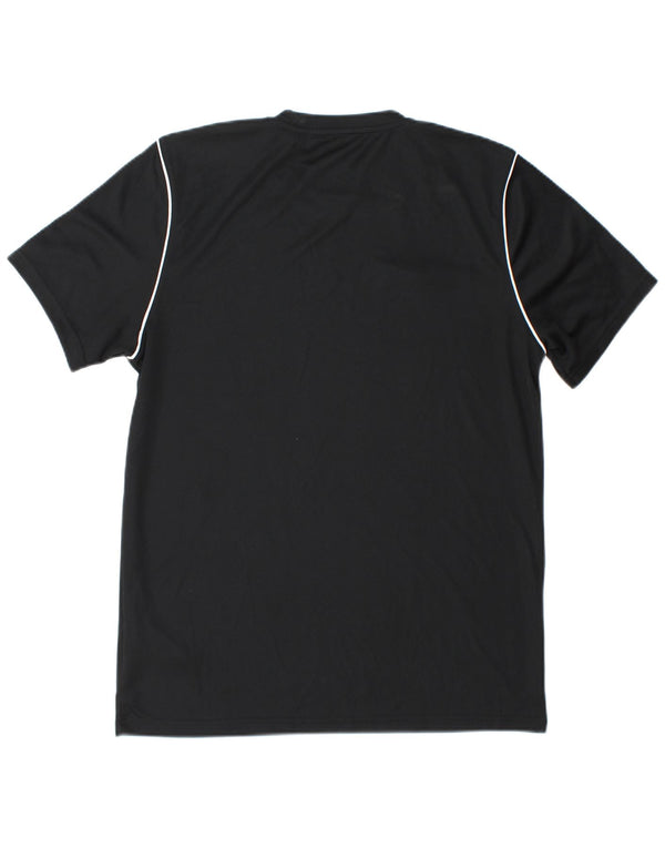 Nike Dri Fit Slim Fit majica kratkih rukava, veliki crni poliester