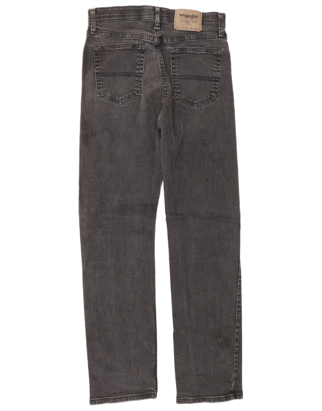 Wrangler muške ravne traperice W28 L30 sivi pamuk